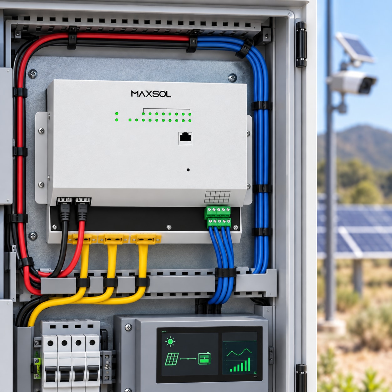 Maxsol IOT2802SFG-S industriële PoE-switch met acht Gigabit PoE-poorten en twee SFP-poorten