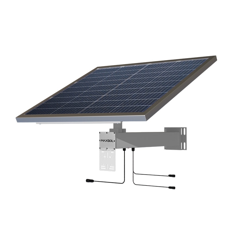 Maxsol CS12060 zonne-energiesysteem met 12,8V 60Ah LiFePO4-batterij