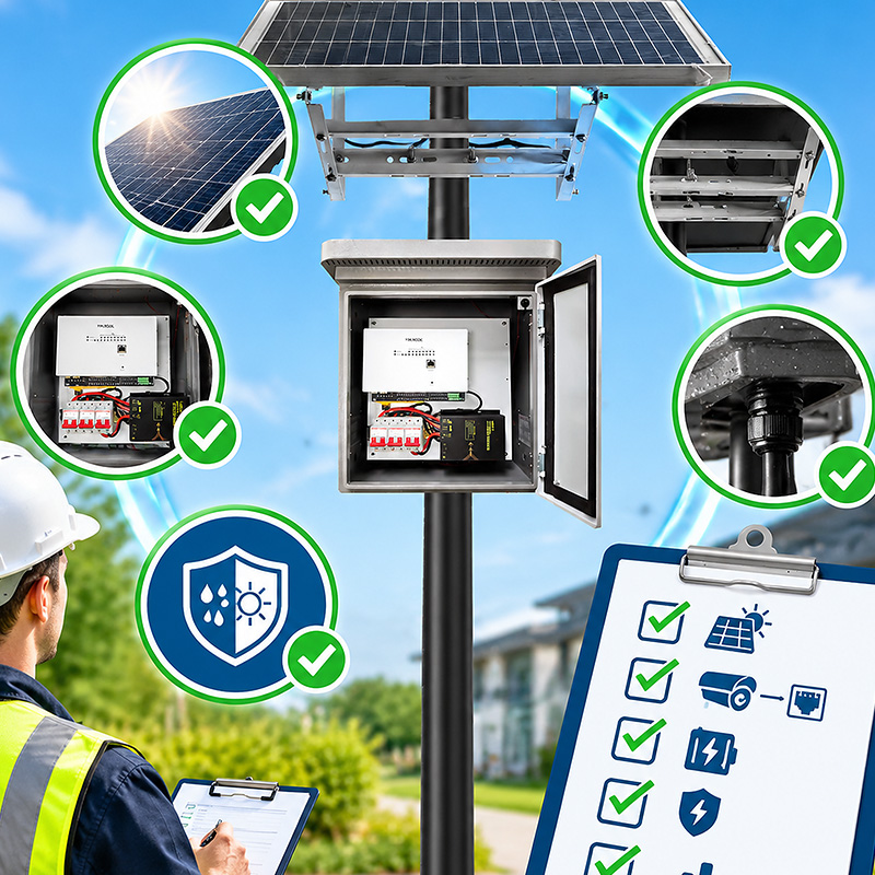 PoE buiten: checklist voor installateurs en integratoren