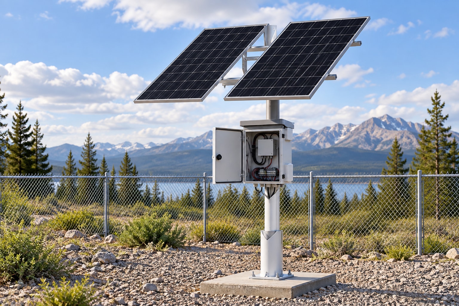 Maxsol CS400150-zonnesysteem met twee 200W-zonnepanelen
