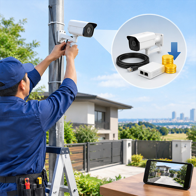 CCTV-installatiekosten op afgelegen locaties verlagen