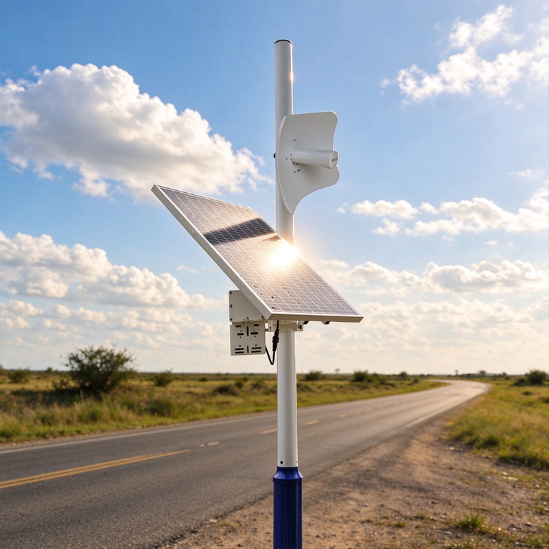 Zonne-energie en PoE voor off-grid netwerken
