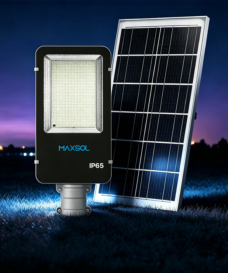 30W 30AH straatlamp op zonne-energie