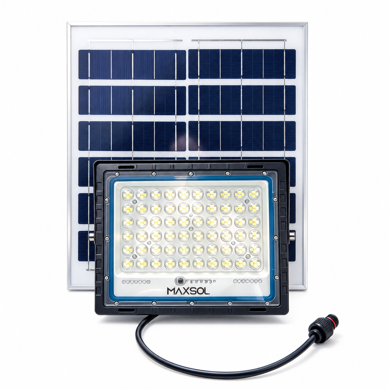 Professionele LED-schijnwerper op zonne-energie, 18W IP66