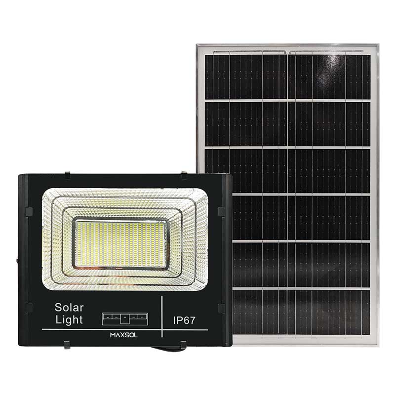 FLJ500W industriële LED-schijnwerper op zonne-energie 2000lm