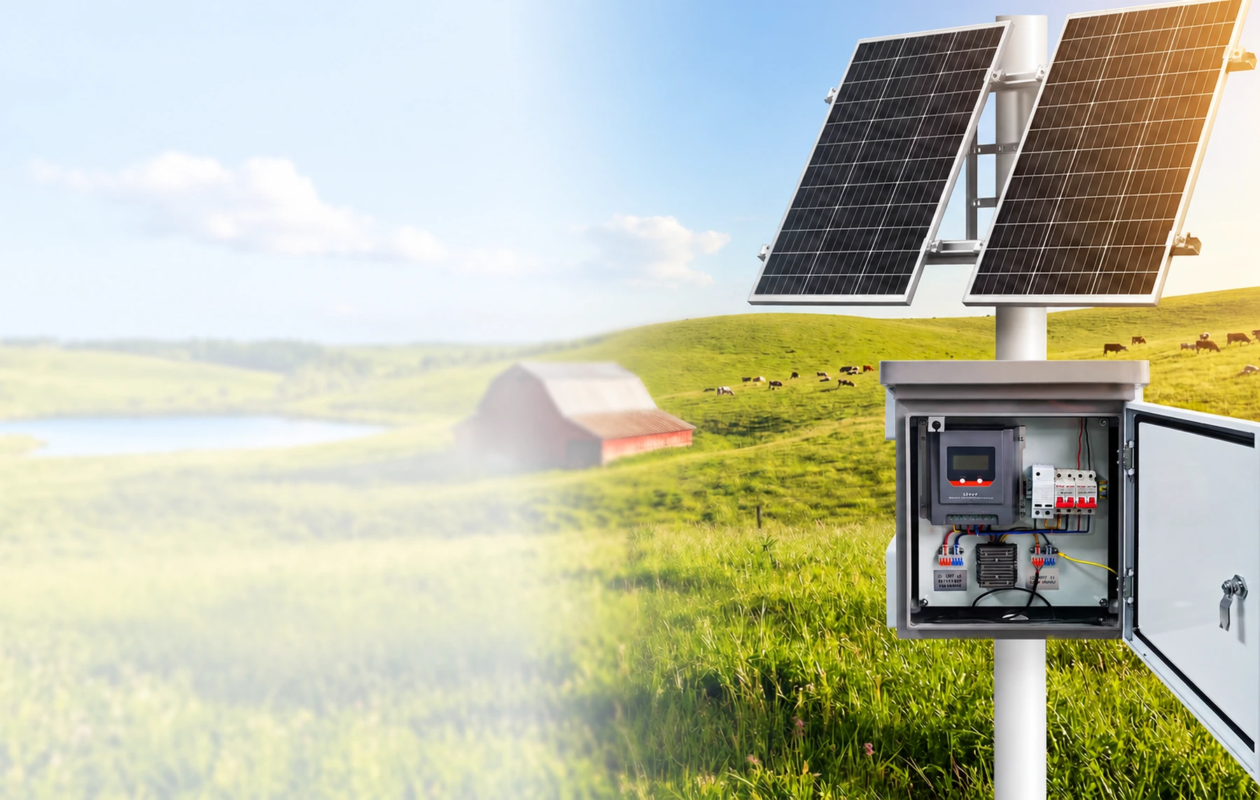 Geïntegreerd zonne-energiesysteem met hoge capaciteit