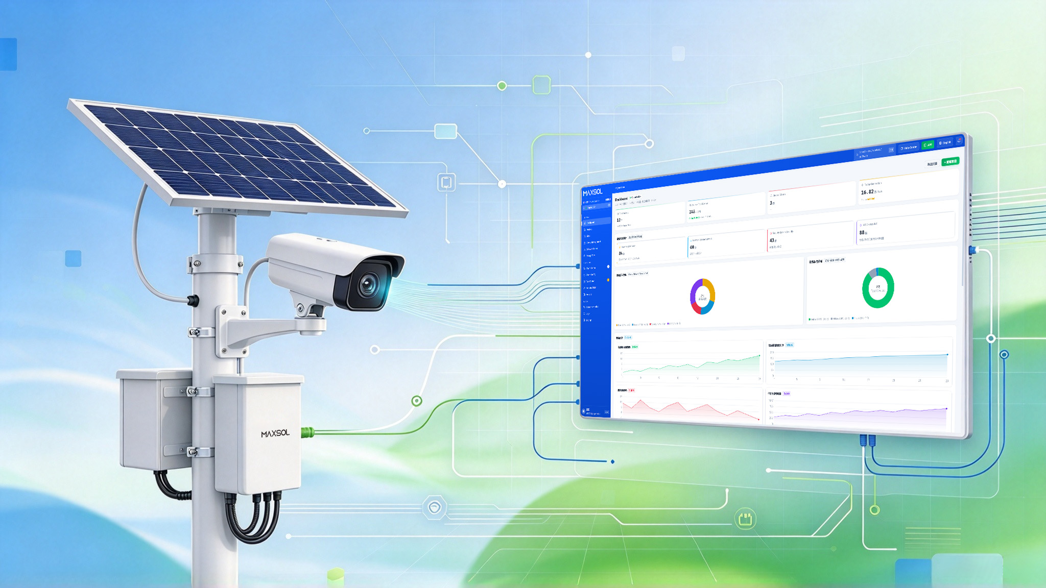 Zonnevoedingssysteem met intelligente besturing