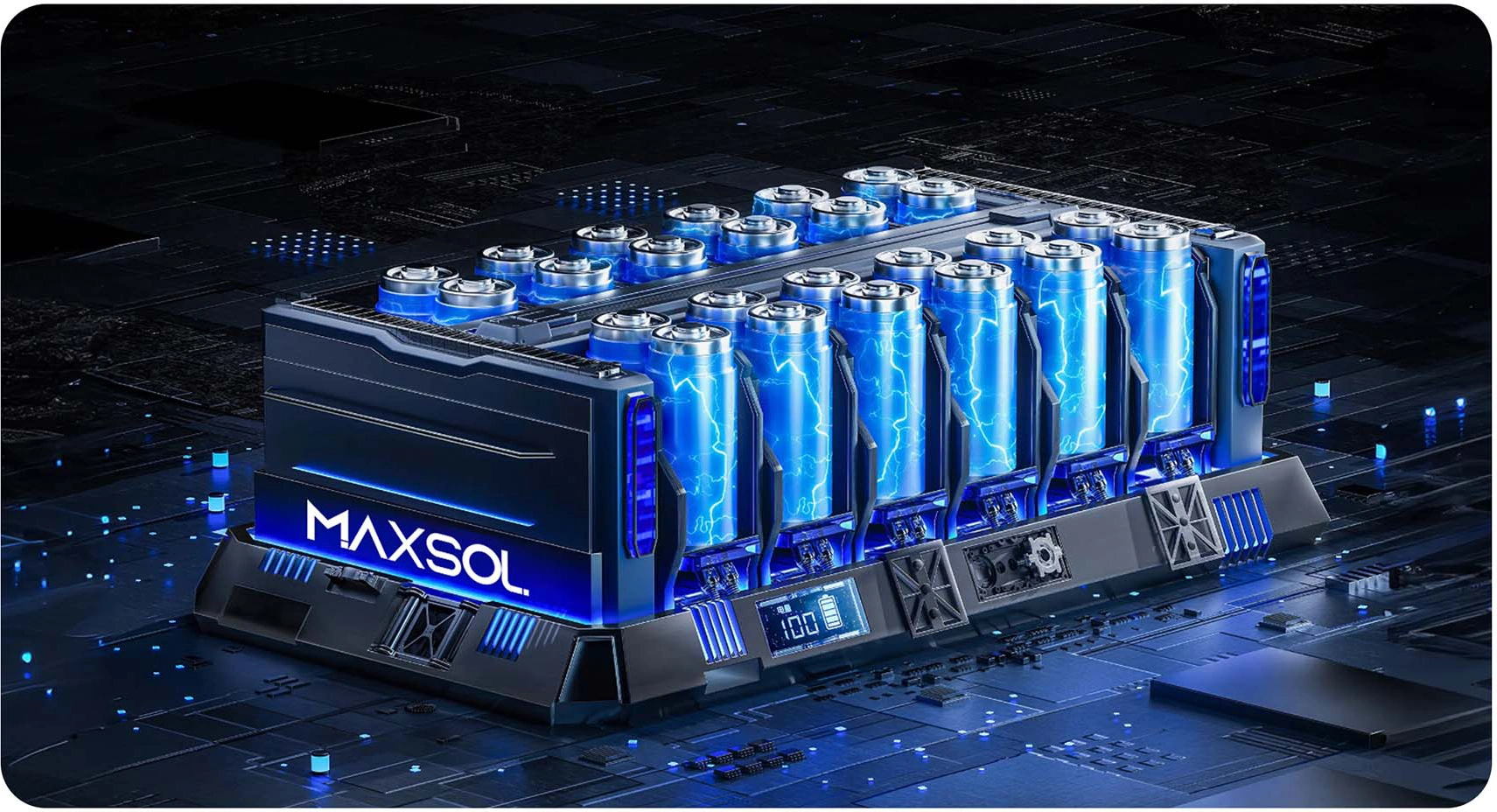 MAXSOL LiFePO4-accucellen